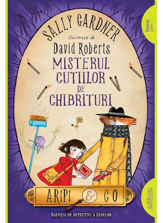 Aripi & Co (#4). Misterul cutiilor de chibrituri | paperback - gallery big 1