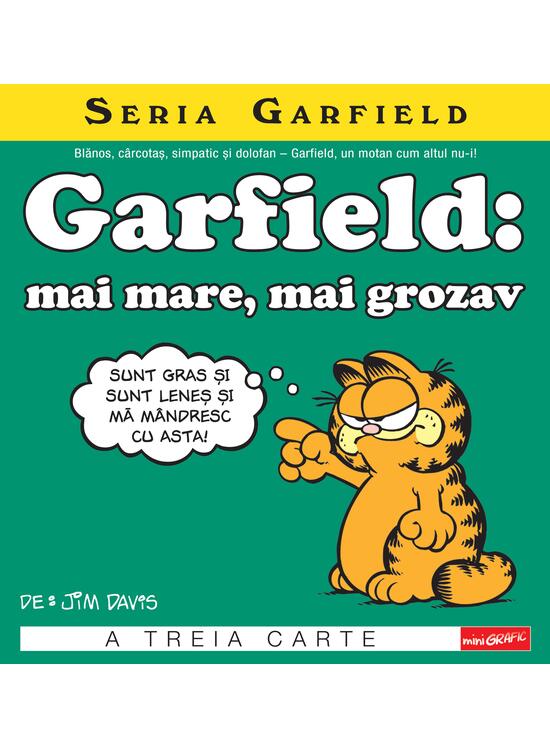 Seria Garfield #3. Garfield: mai mare, mai grozav - gallery big 1