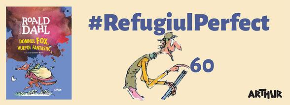 Francisca descoperă bârlogul perfect. Pardon, vizuina perfectă. Ba nu, Refugiul Perfect al domnului Fox. #RefugiulPerfect60