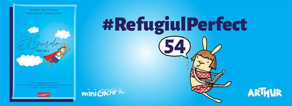 Liniștea poate fi un refugiu minunat atunci când poți anula, printr-un gest banal, zarva din jur. #RefugiulPerfect54